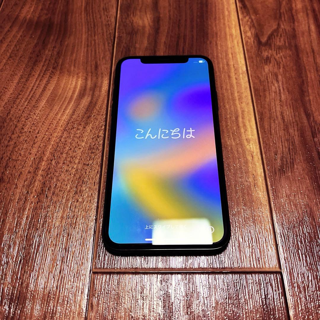【はーゆ】 iPhone X 256GB スペースグレイ simロックあり