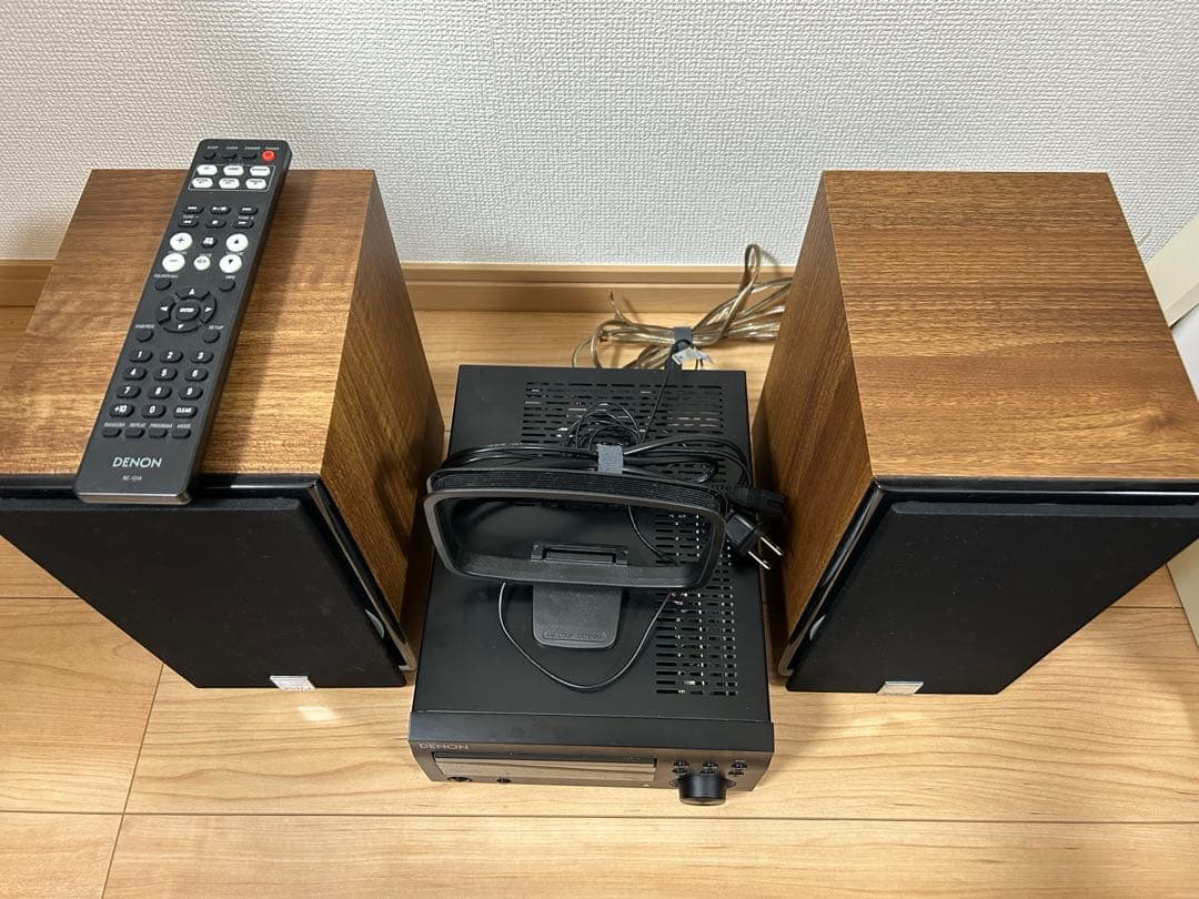 DENON ミニコンポ　rcd-m41 スピーカー付き