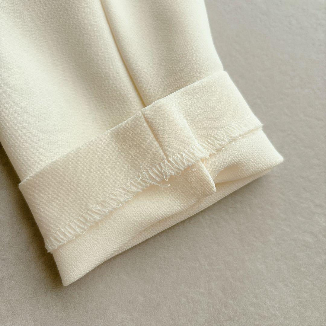 25SS ドゥーズィエムクラス　トリアセジョーゼット Vネック プルオーバー