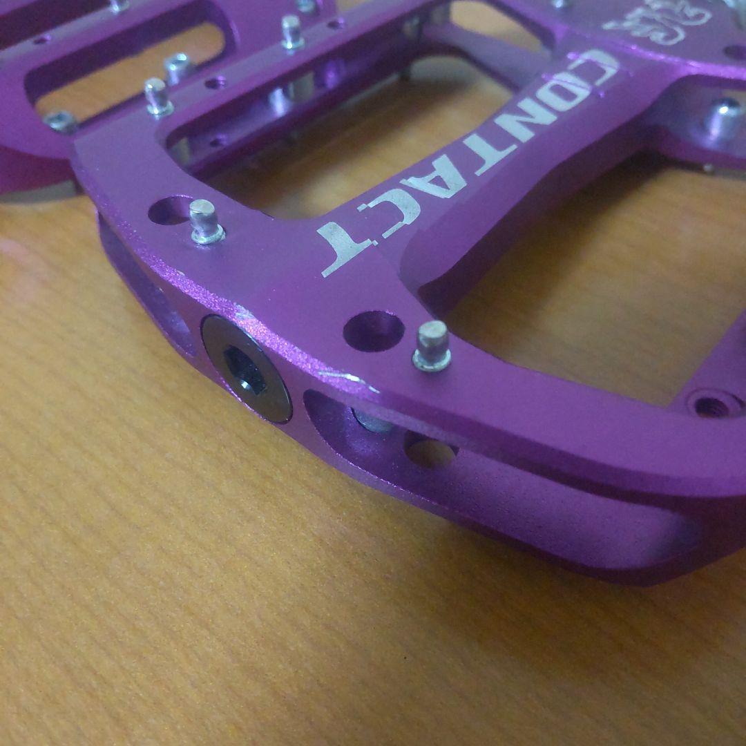 CHROMAG CONTACT フラットペダル パープル　MTB　クロマグ