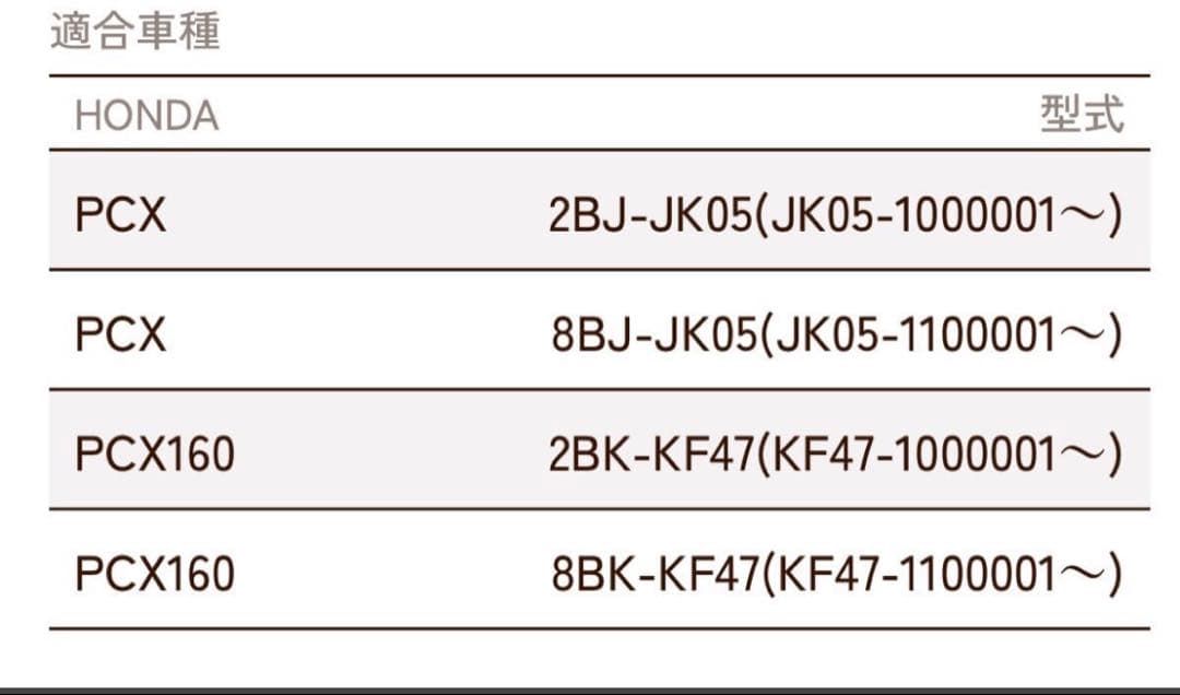 PCXウインドシールド
