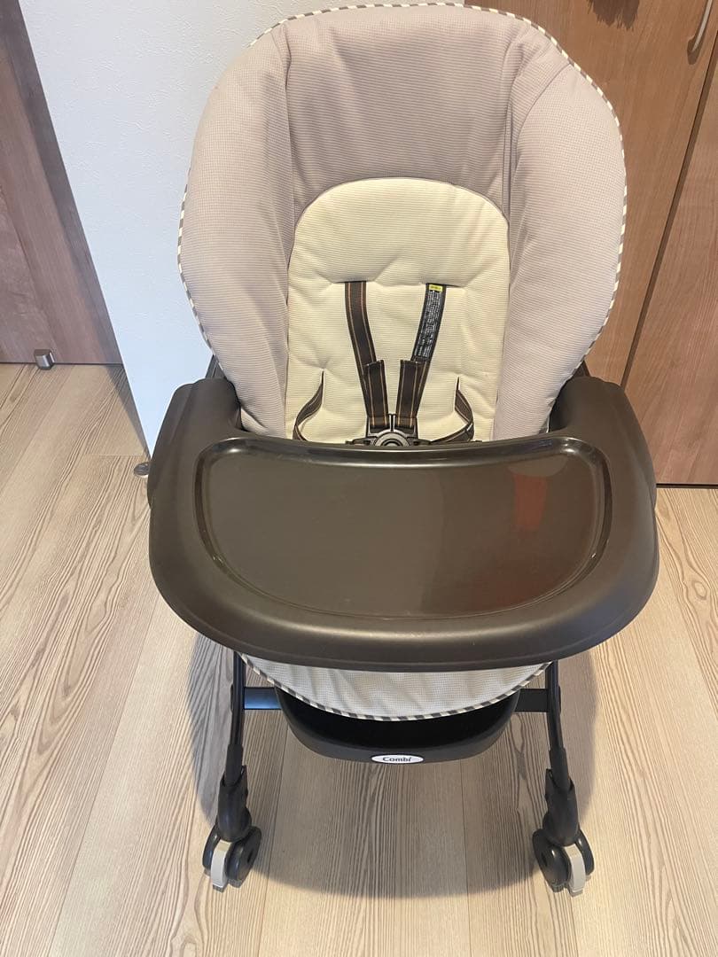 コンビ　ネムリラ　手動　ハイローチェア　スウィングベッド&チェア