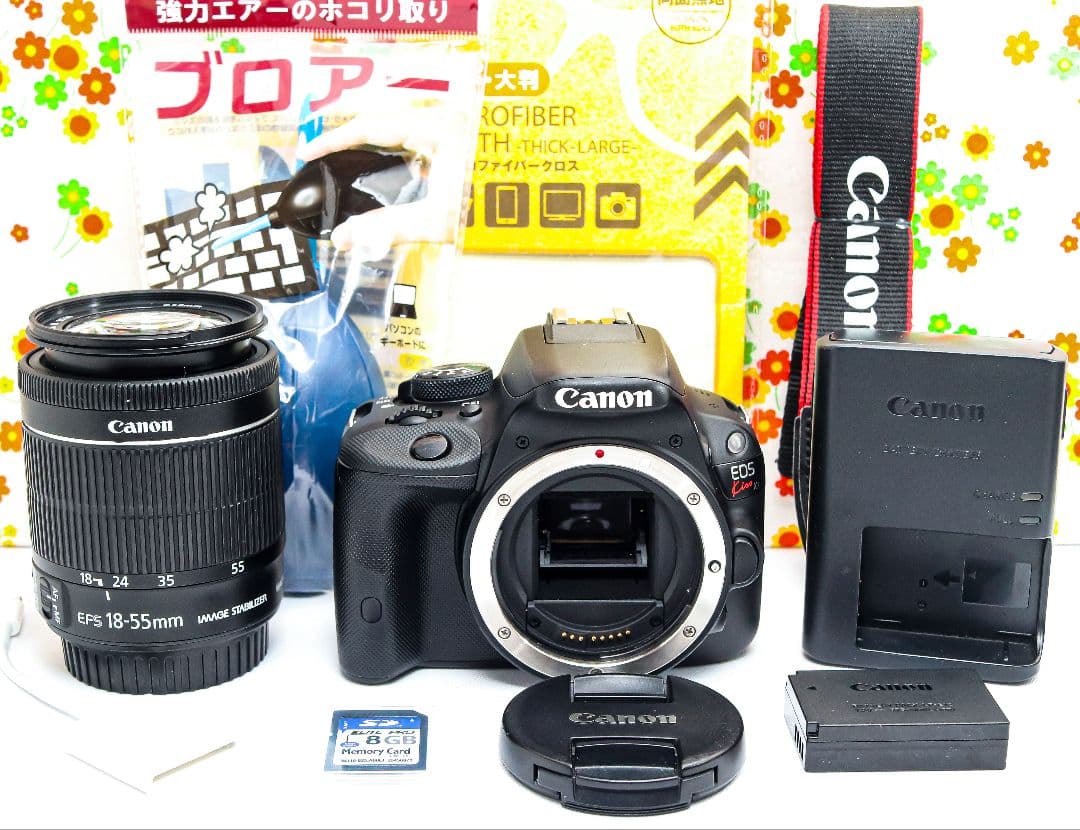 美品 Canon EOS Kiss X7☆スマホ転送☆超小型☆間違いない一眼レフ