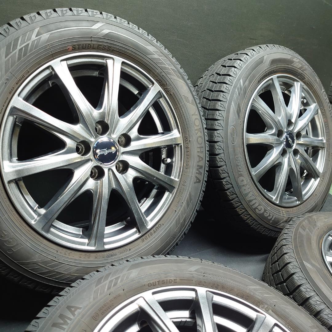 社外アルミ 185/65Ｒ15 シエンタ プリウス プレミオ PCD100