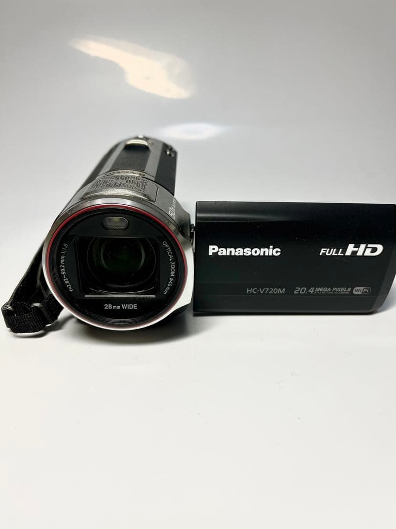 パナソニック デジタルハイビジョンビデオカメラ ブラックHC-V720M