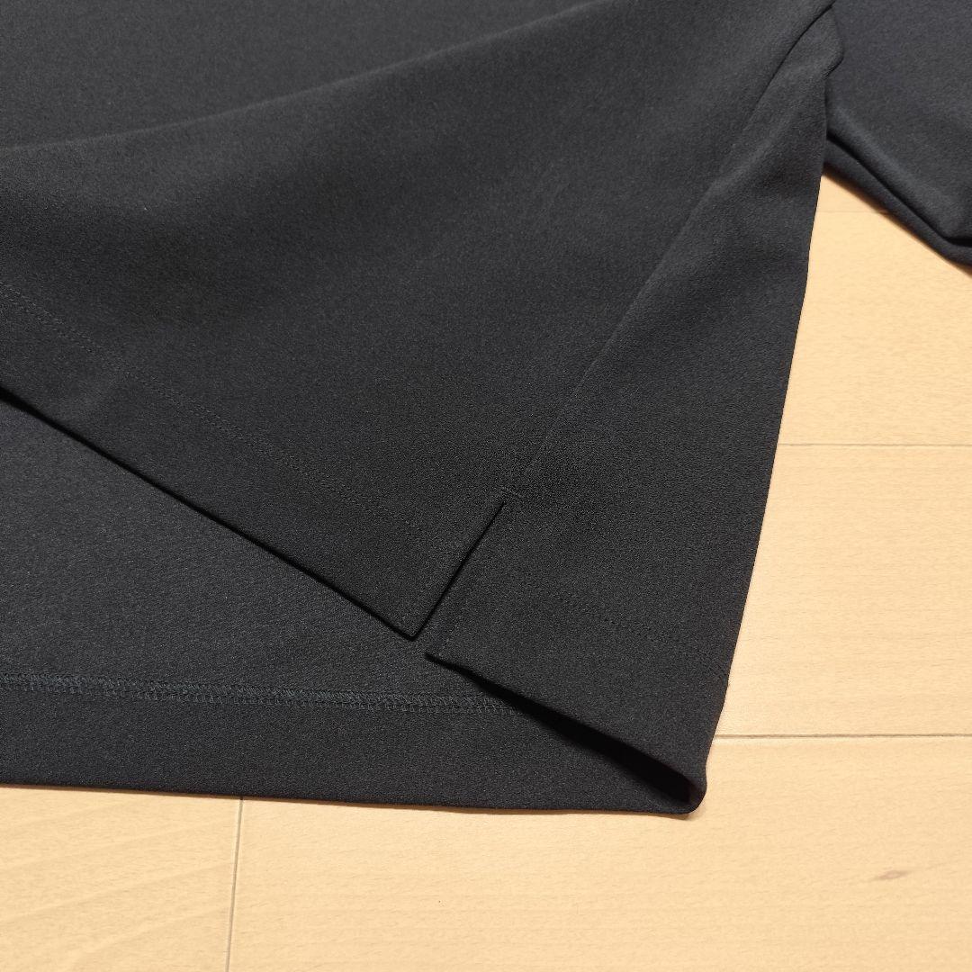 美品！CULLNI ロゴ刺繍 ロングスリーブカットソー 24SSブラック 1