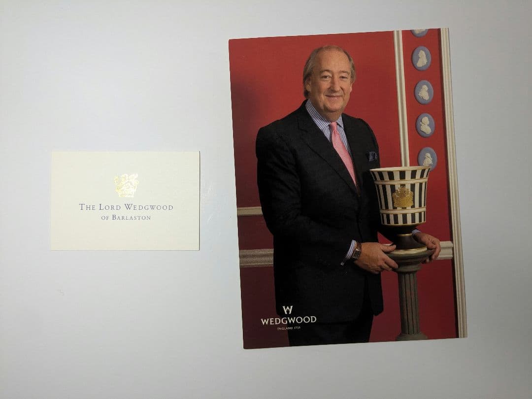 【直筆サイン付/世界1000個数限定品】ウェッジウッド　メダリオントレイ【箱付】