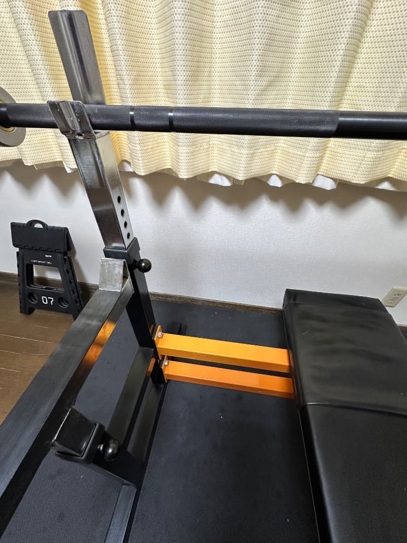 《Bo-bobo》ベンチプレス台　 バーベル・プレート・プレートラック
