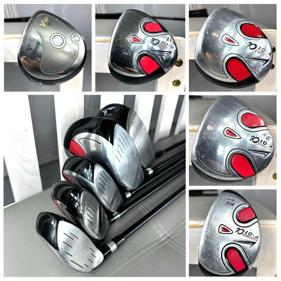 本格派 メンズゴルフクラブ 11本 フルセット ゴルフセット お試し 初心者向