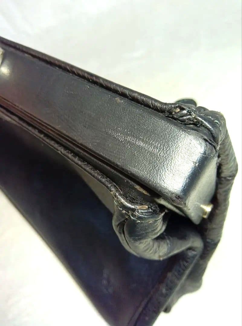 【希少】POTER ダレスバッグ　ヴィンテージ　シボレザー　ブラック