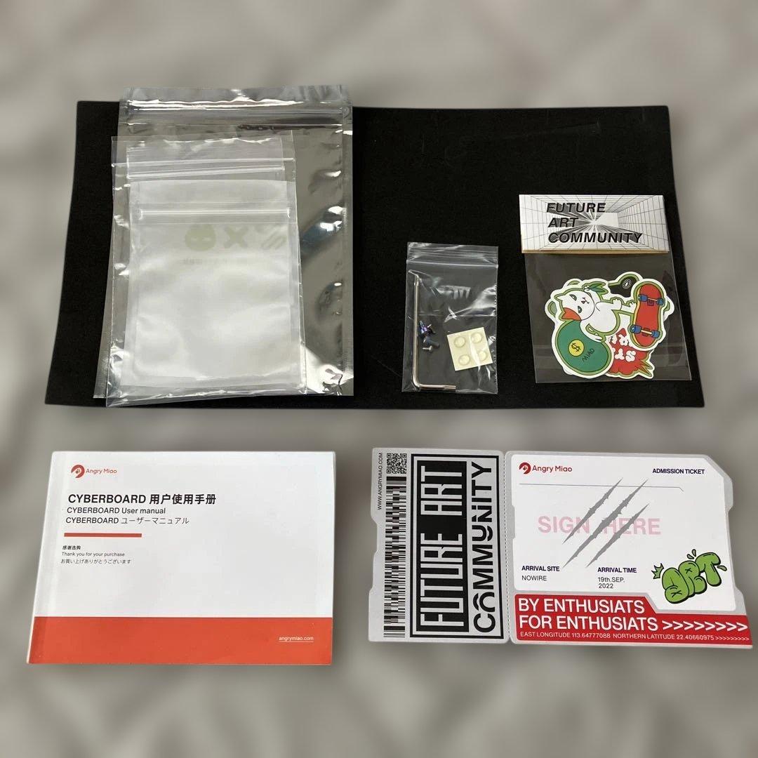 キーボード CYBERBOARD R3 Cloud White BaseKit