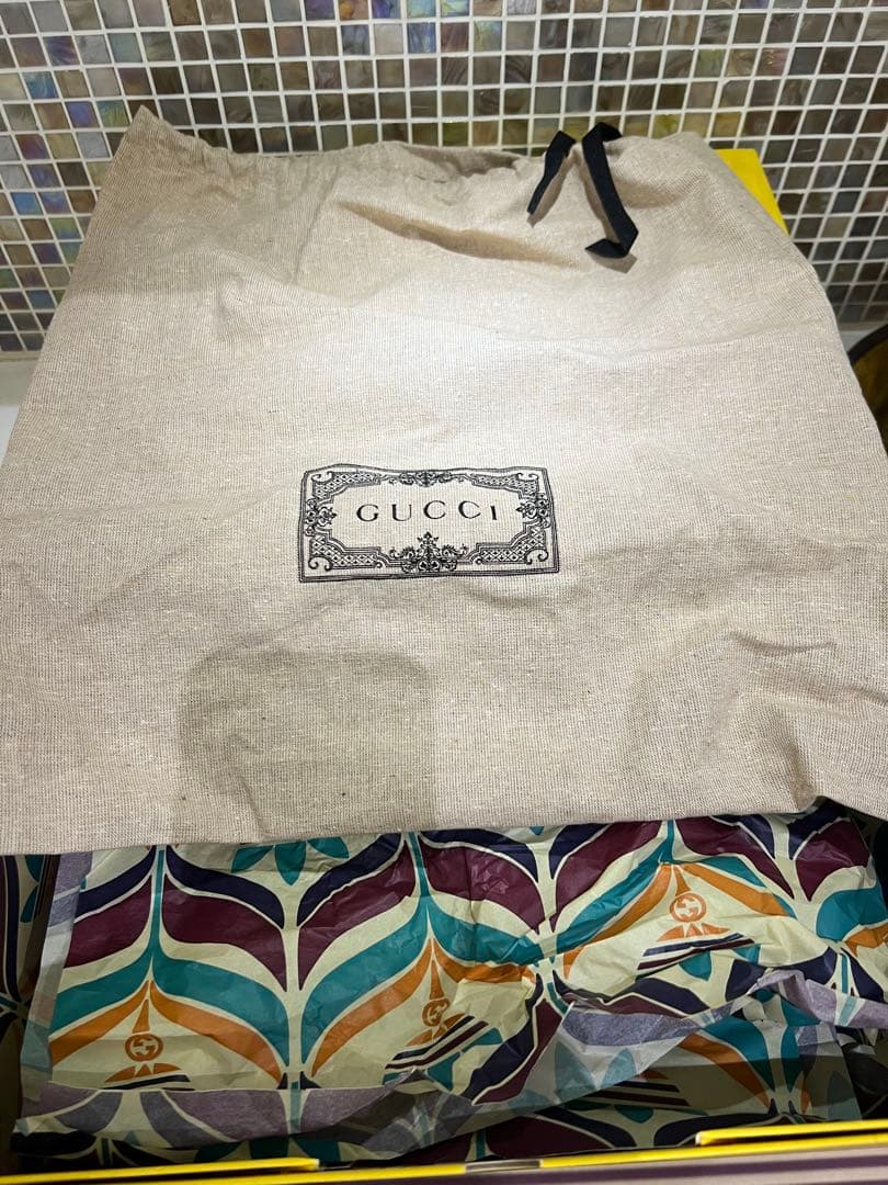 GUCCI グッチ　adidasコラボ　帽子　ハット M58センチ　箱バッチ付き