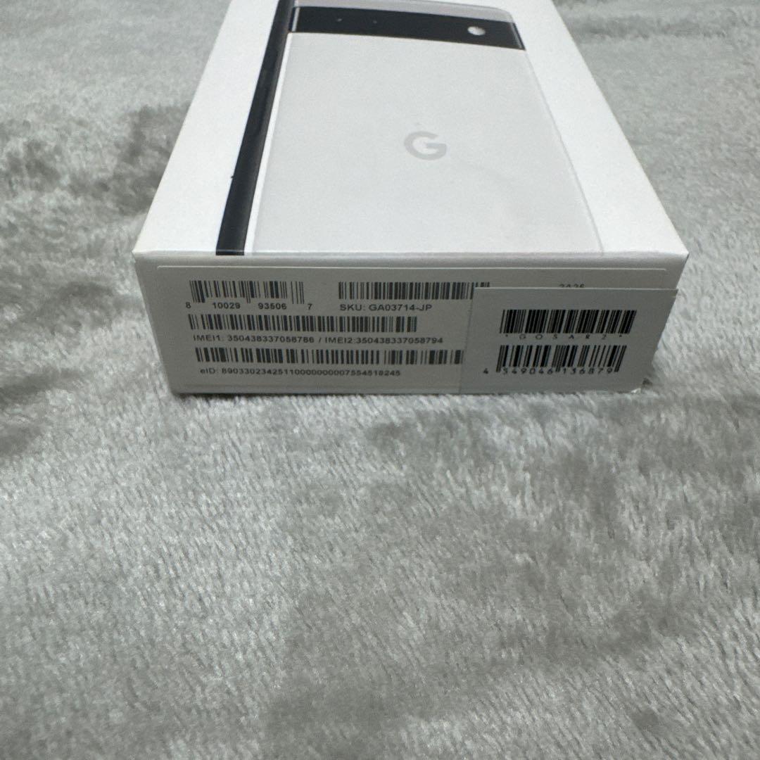 Google pixel6a Chalk ほぼ未使用