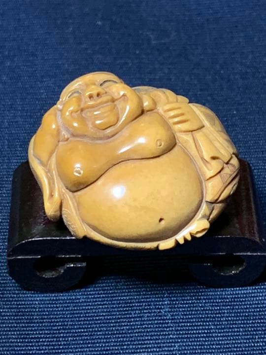 根付　骨董   置物 古美術 布袋骨董品 茶道具　縁起物  レトロ アンティーク