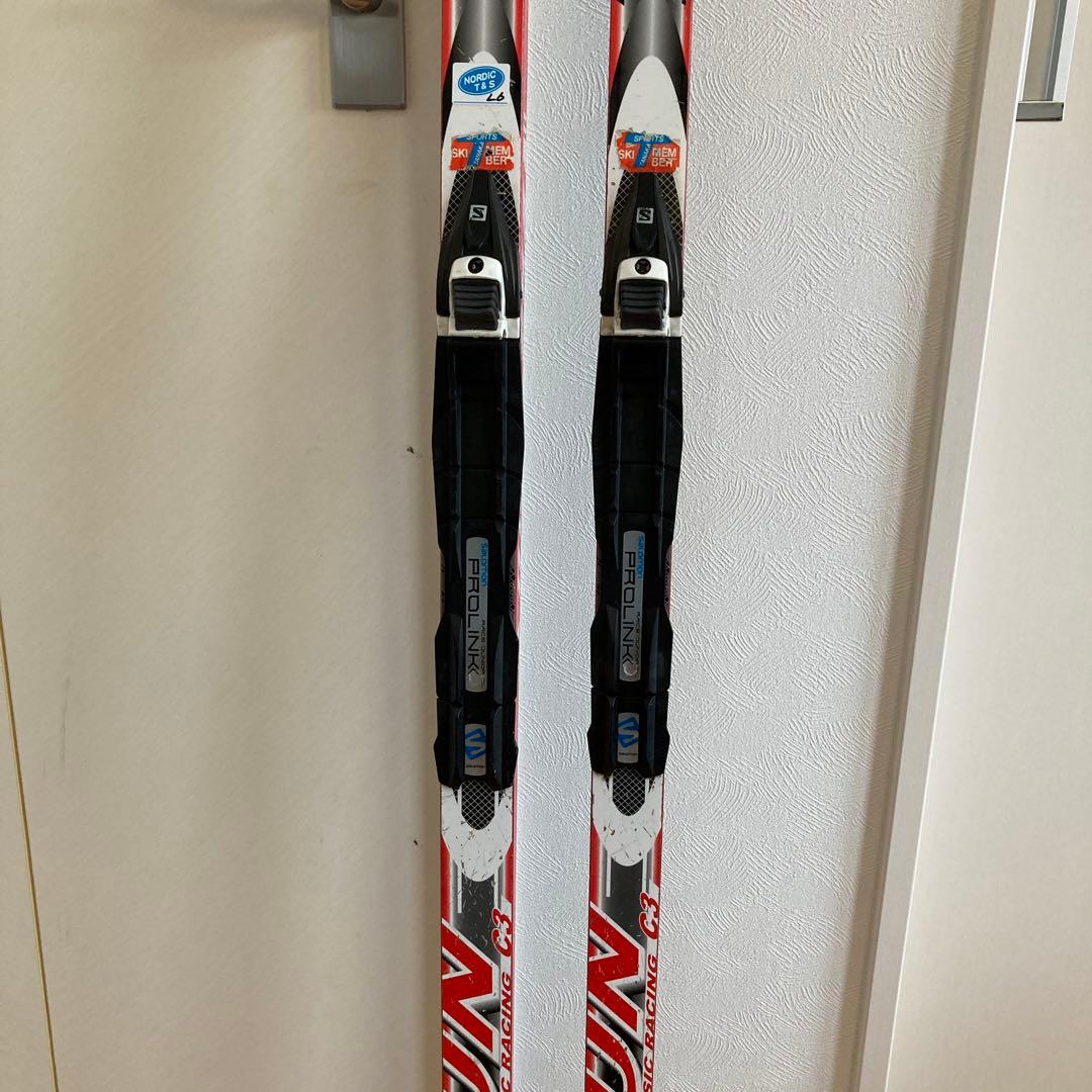 OGASAKA クロスカントリースキー165センチ　Salomon金具付き