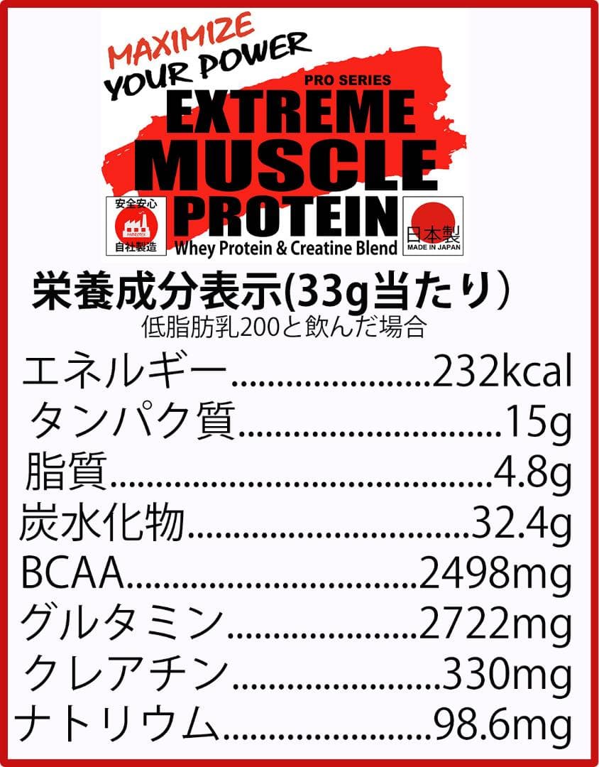 国産プロテイン10kg激安★マイプロテック★クレアチン配合★ラズベリー味T