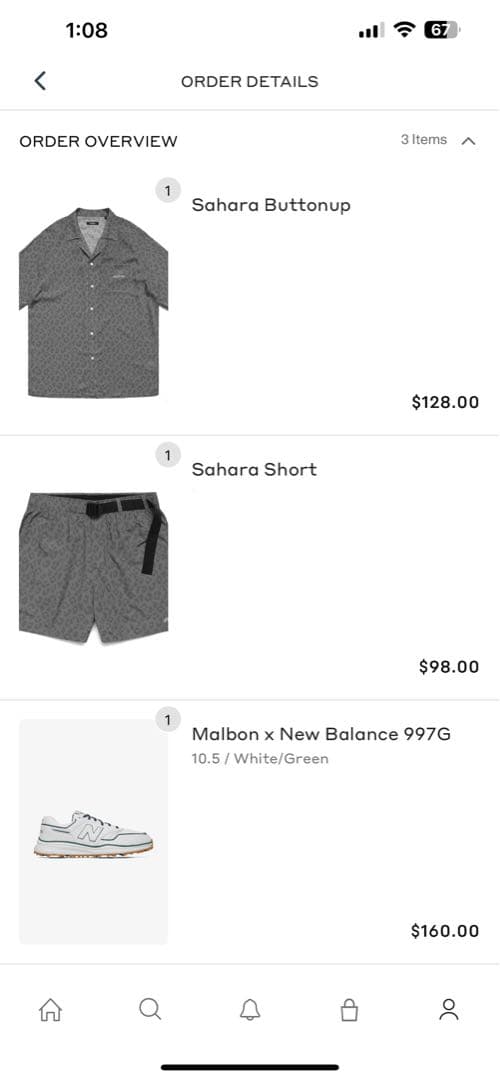 マルボン　Malbon Sahara Buttonup シャツ　XXL
