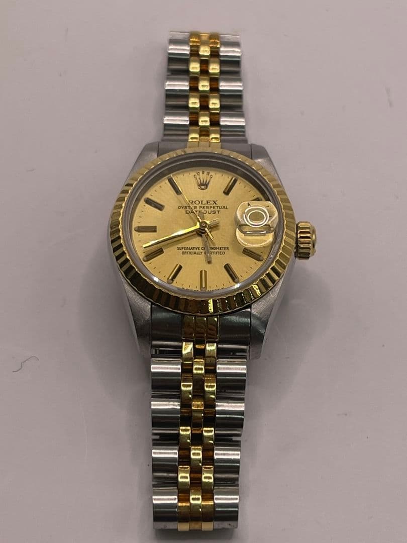 ROLEX ロレックス デイト 69173 ゴールド レディース腕時計