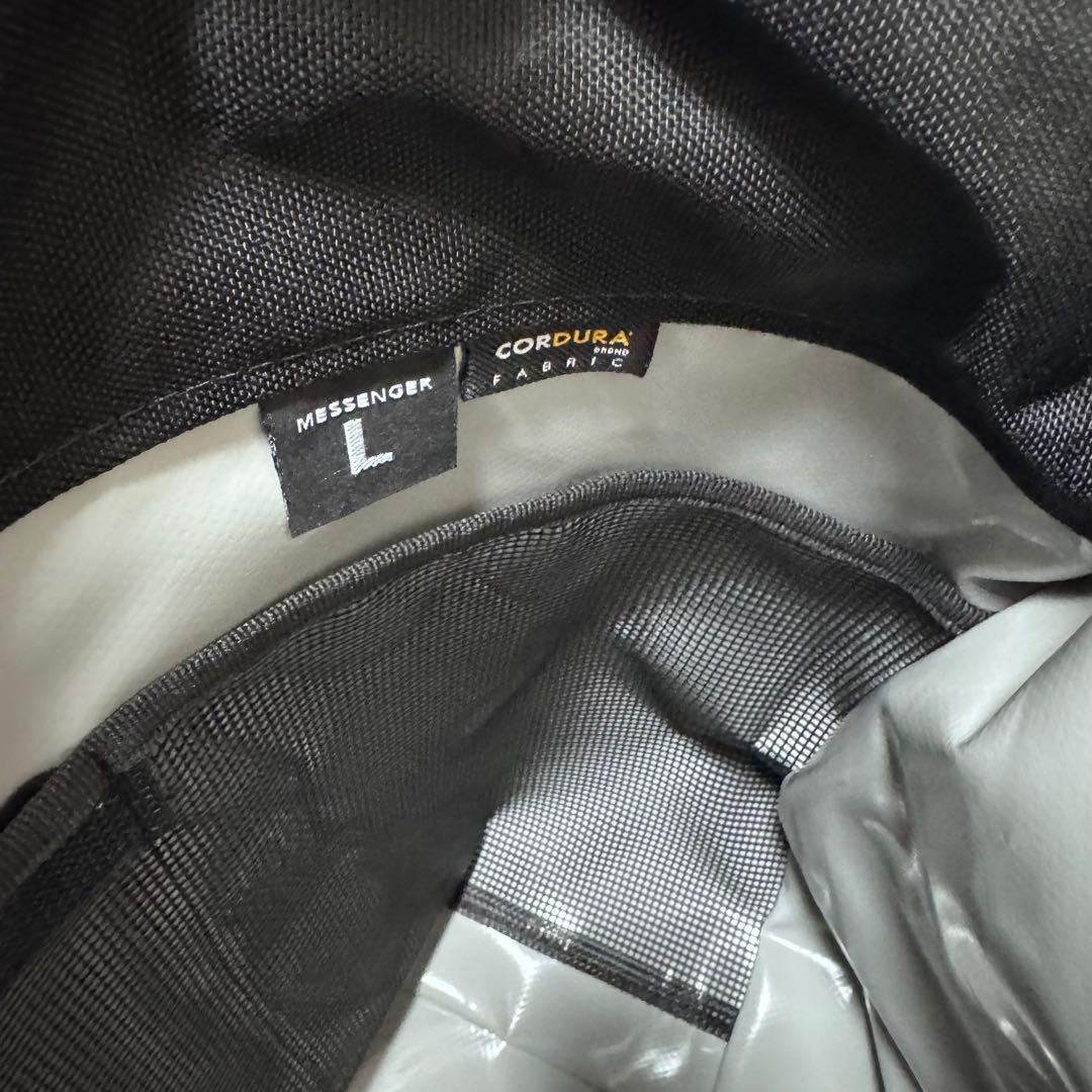 美品　bagaboo メッセンジャーバッグ 黒　blue lug メッセンジャー