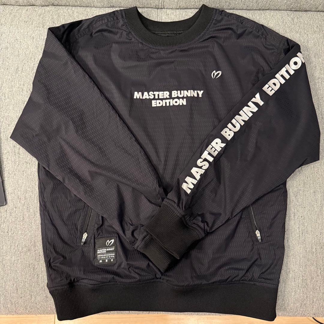 【試着のみ】マスターバニーエディション 冬 プルオーバーブルゾンレディースM 黒