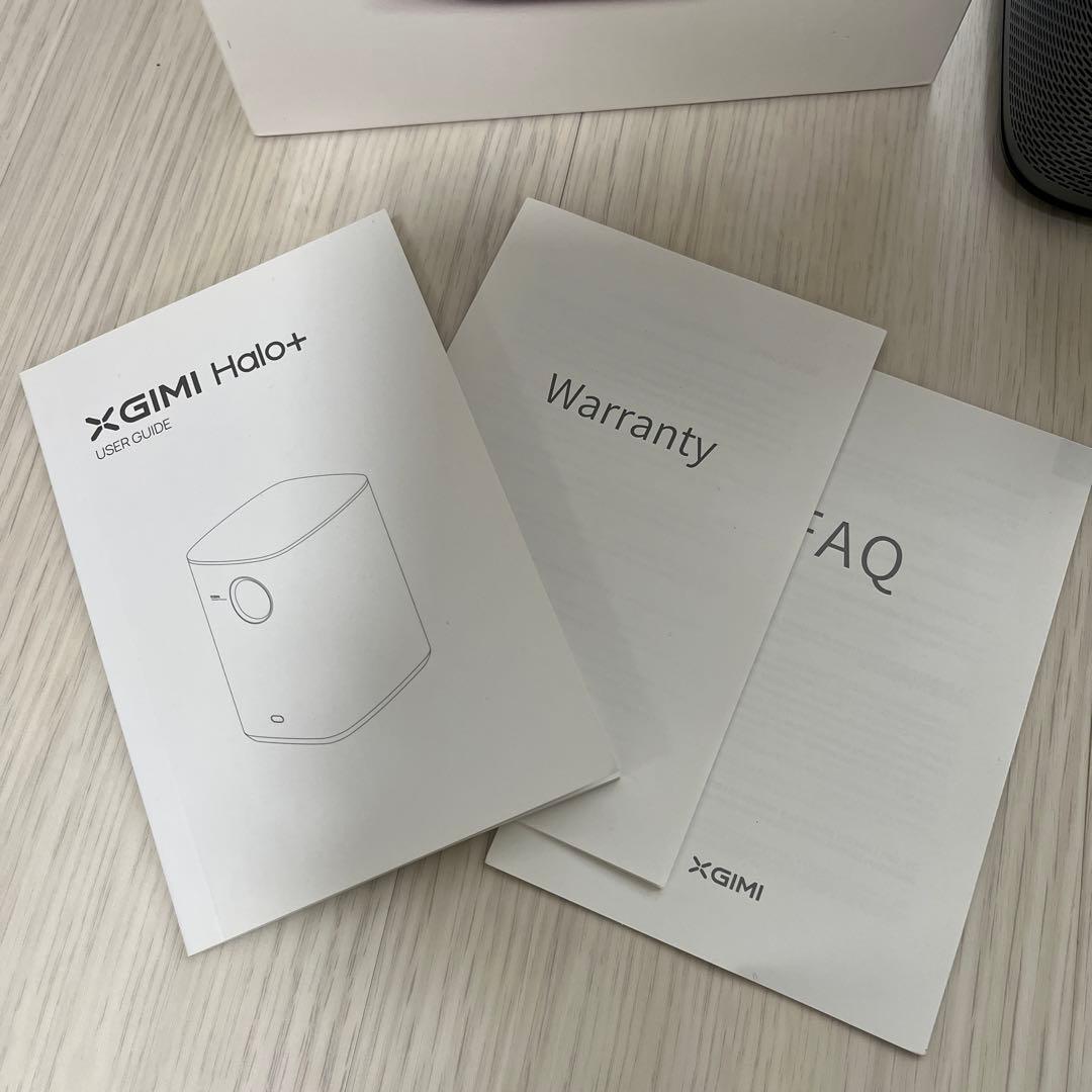 【美品】XGIMI Halo+プロジェクター本体(Android TVモデル)