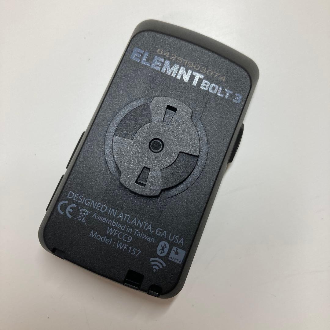 【美品】wahoo ELEMENT BOLT 3 (WFCC9)