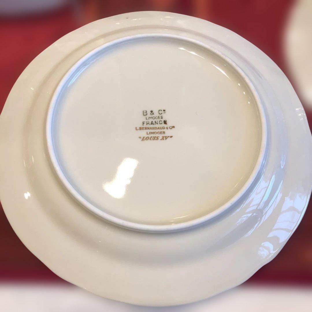 ベルナルドリモージュ　ルイ15世シリーズ　フランスアンティークプレート