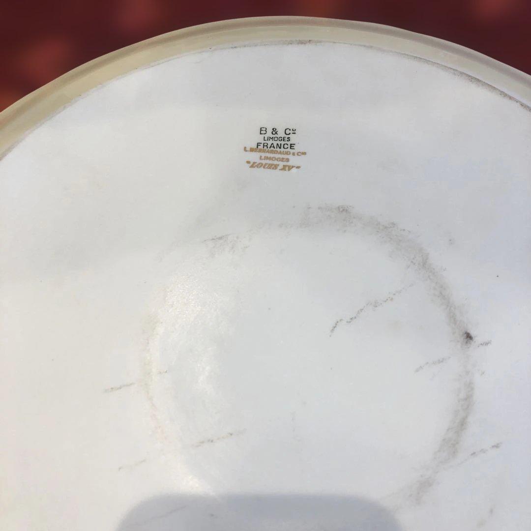 ベルナルドリモージュ　ルイ15世シリーズ　フランスアンティークプレート