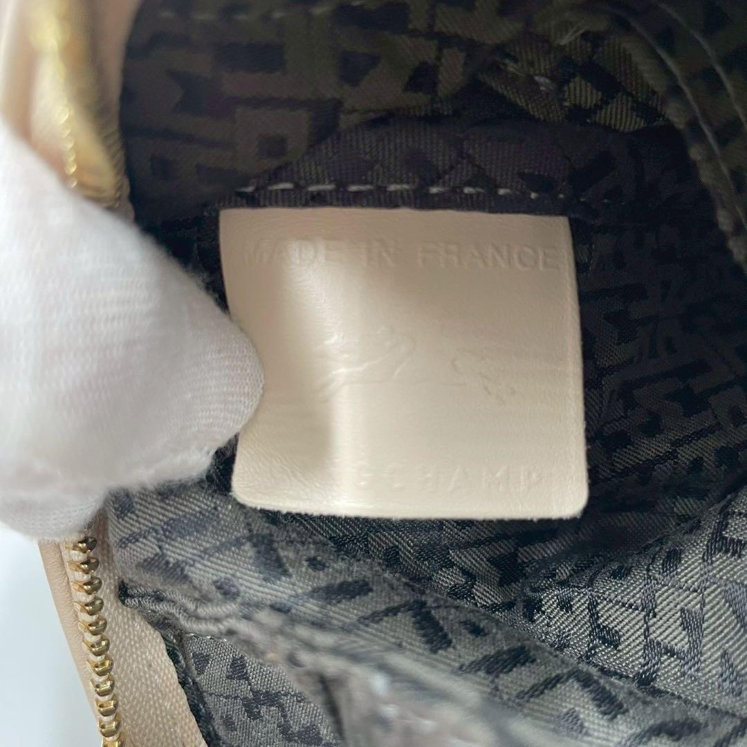 【未使用に近い】 Longchamp 限定品 2way ショルダーバッグ レザー