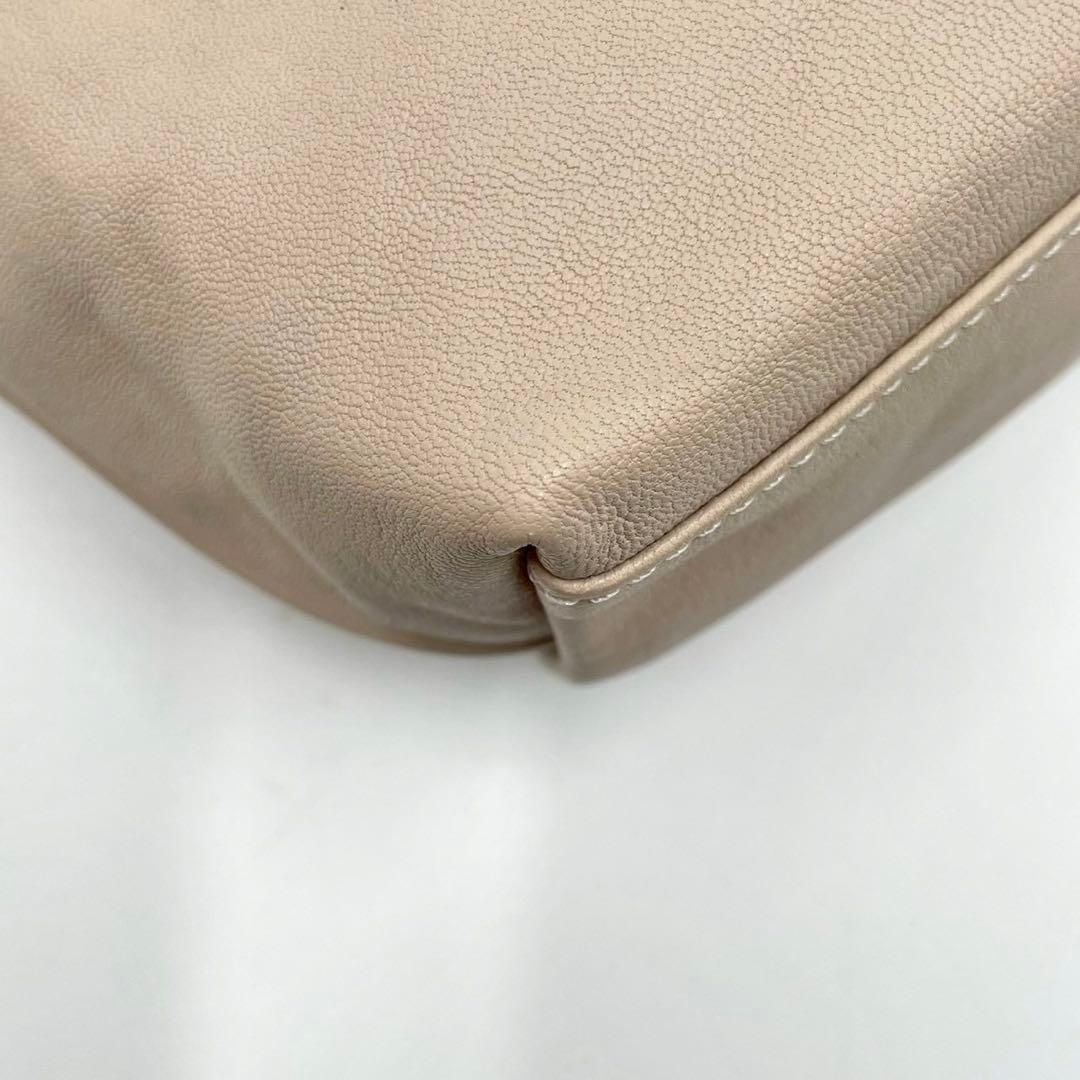 【未使用に近い】 Longchamp 限定品 2way ショルダーバッグ レザー