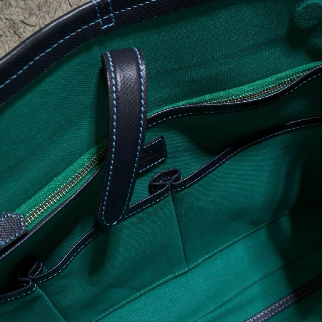 Brooklyn musium ビジネストート　ダークネイビー