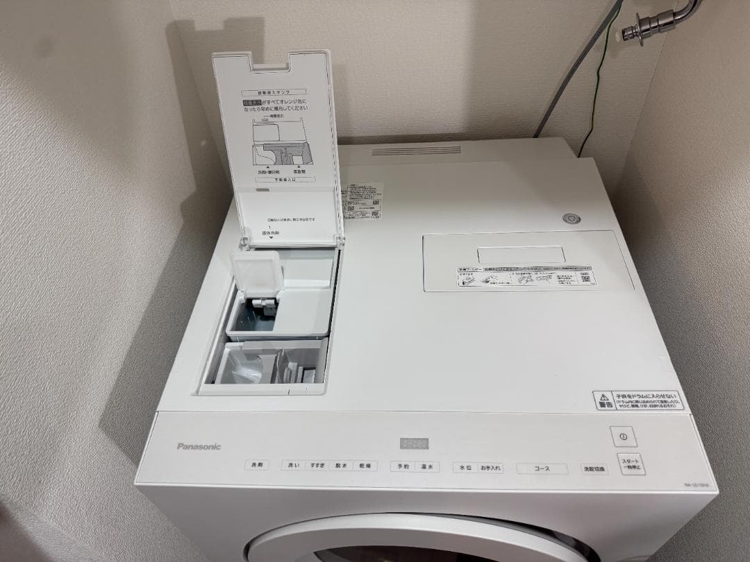美品 Panasonic NA-SD10HAL-W 2025年製 ドラム式洗濯機
