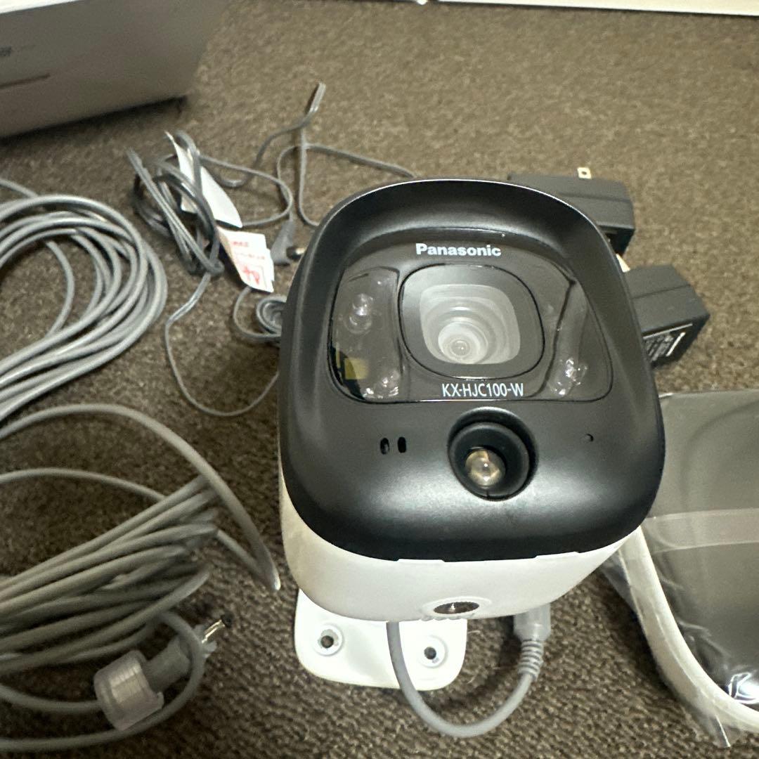 Panasonic KX-HJC100K-W 屋外カメラ　防犯カメラ　未使用品