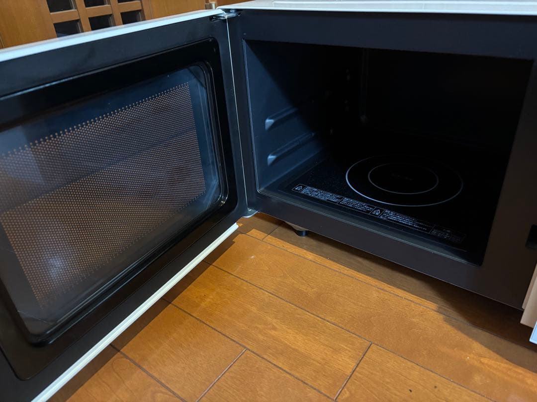 ニトリ　フラットオーブンレンジ16L BN16A別宅用美品　取説あります！