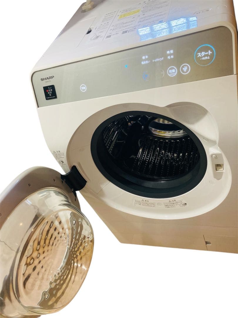 SHARPドラム式洗濯機ES-K11C 11kg 左開き