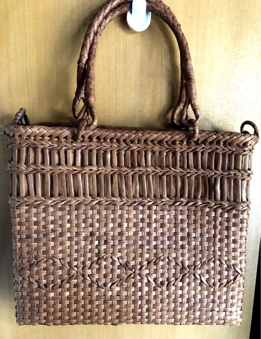 山葡萄　カゴバッグ