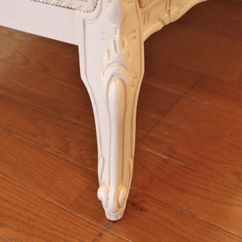 イタリア製 2人掛けソファ シャンパンゴールド ファブリック 602-853