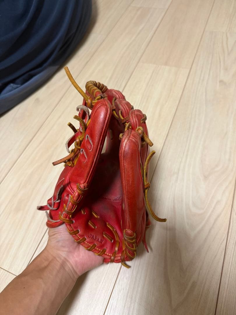 Wilson 硬式グローブ オレンジ