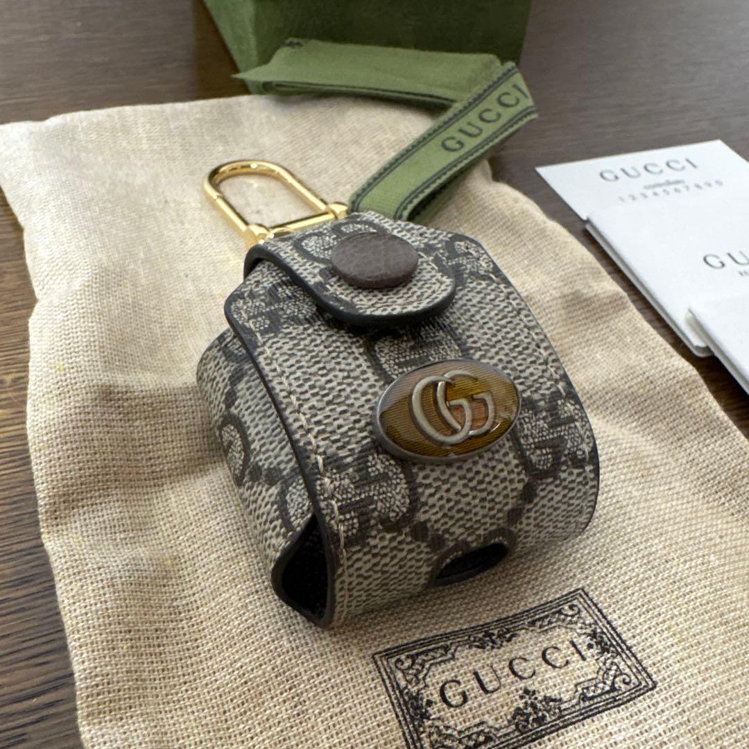 《未使用》GUCCI／オフィディアGG AirPodsケース