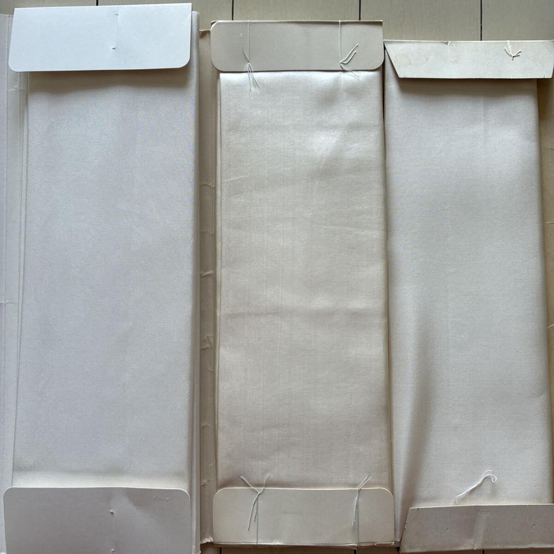 ■T3672■未使用品■正絹・化繊■胴裏生地　裏地生地色々　10点セット■羽二重