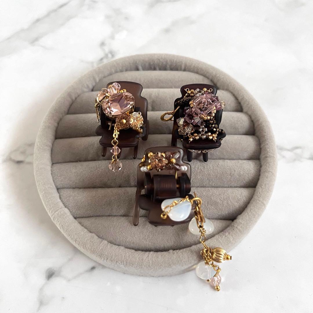 美品　ComplexBiz デザート中クリップ　アクセサリー　3点セット