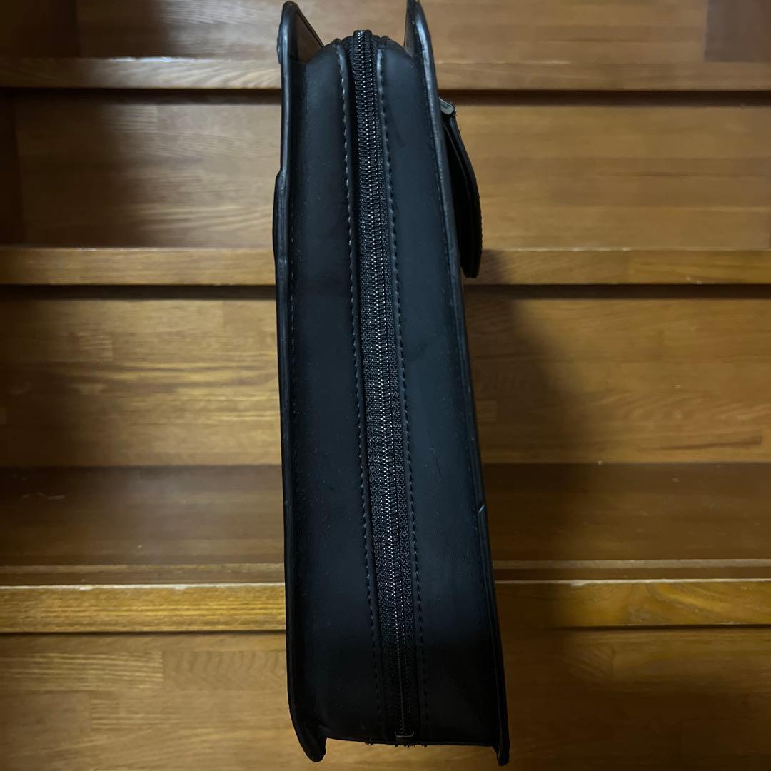 【美品】ランバン コレクション 本革 ビジネスバッグ 黒 メンズ ブリーフケース