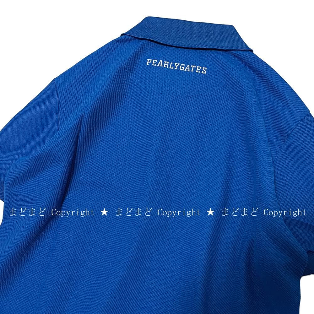 パーリーゲイツ ニコちゃん PG スマイル 89 ロゴ 鹿の子 ポロシャツ 3