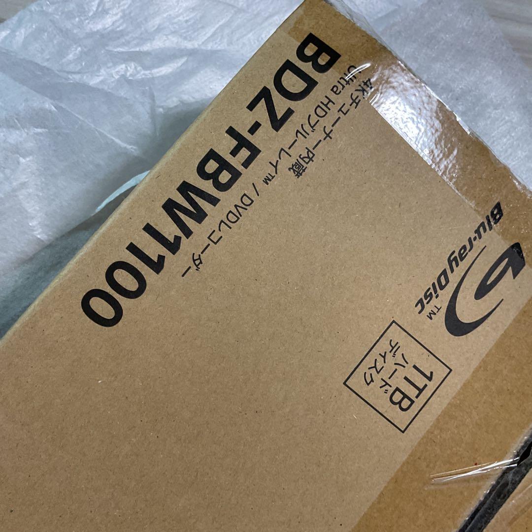 のりまき1TB 2チューナー 4Kレコーダー BDZ-FBW1100 4K