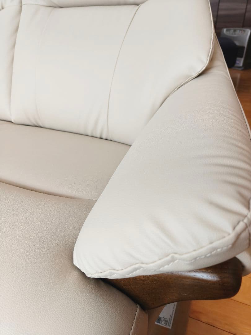 【使用3ヶ月・極美品】ニトリ 3人掛けソファ コウテイ3 Nシールド おまけ付