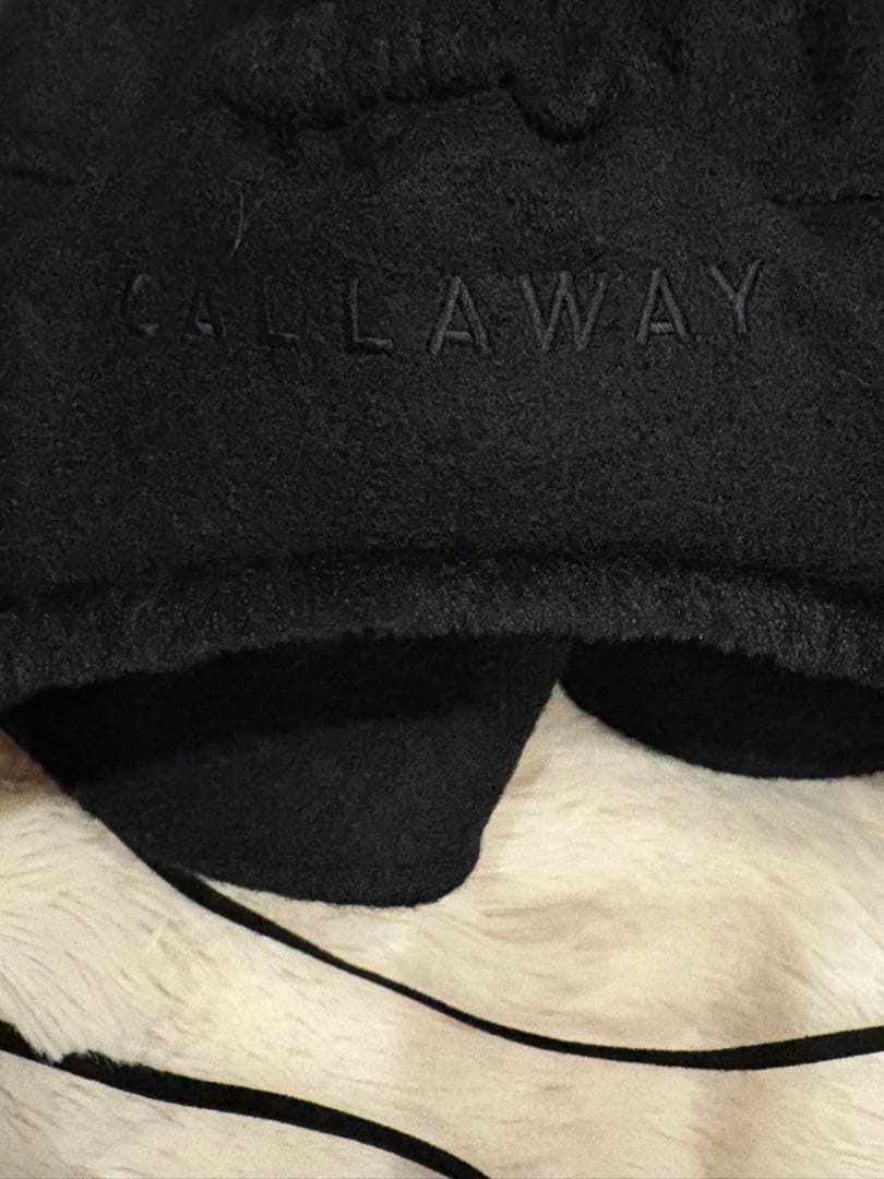 さくらCallaway 黒フライトキャップ&adidasレッグウォーマー