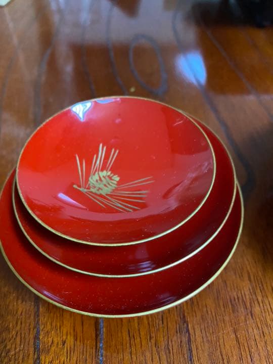 屠蘇器セット　日本橋黒江屋漆器店　送料込み