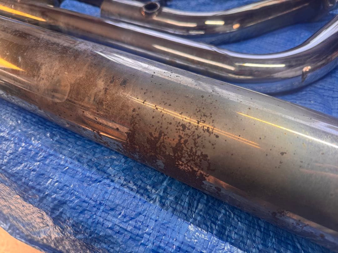 ケンテック　クラシック2in1マフラー(フィッシュ) シャドウ400クラシック