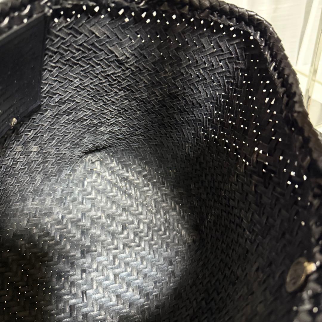 ⭐️未使用級⭐️　ドラゴンディフュージョン　ハンドバッグ　バスケットバッグ　黒