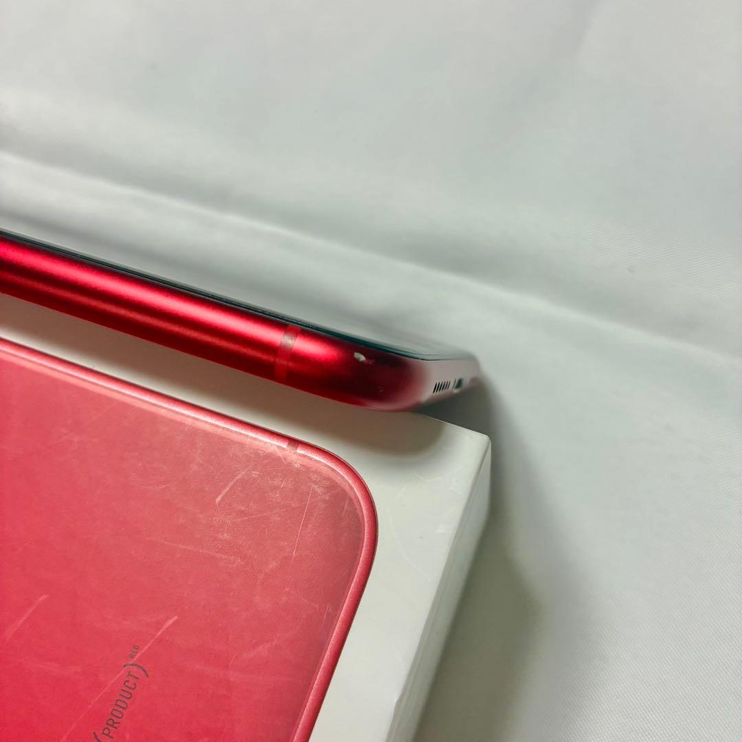 iPhone11 128GB レッド イヤフォン・ACアダプタ付き